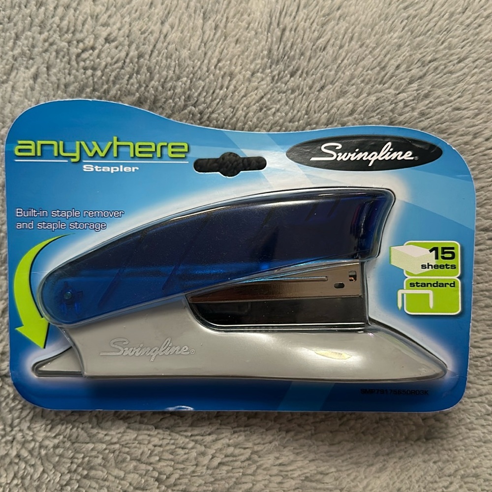 Stapler swingline